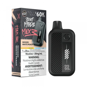 Beast Mode Max 3 Wicked White Peach 20mg